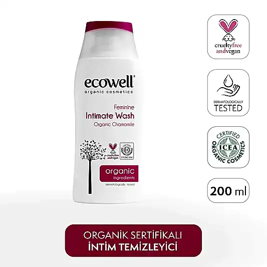 Sertifikalı Organik İntim Temizleyici - 200 ml