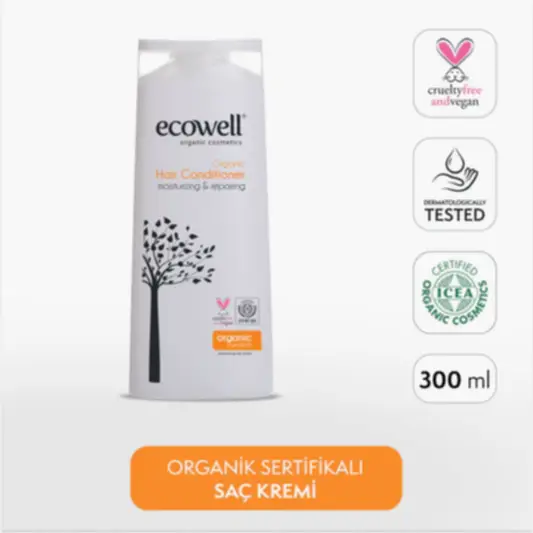 Sertifikalı Organik Saç Bakım Kremi - 300 ml