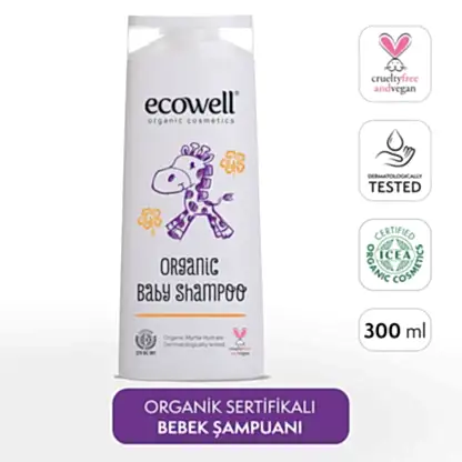 Sertifikalı Organik Bebek Şampuanı - 300 ml
