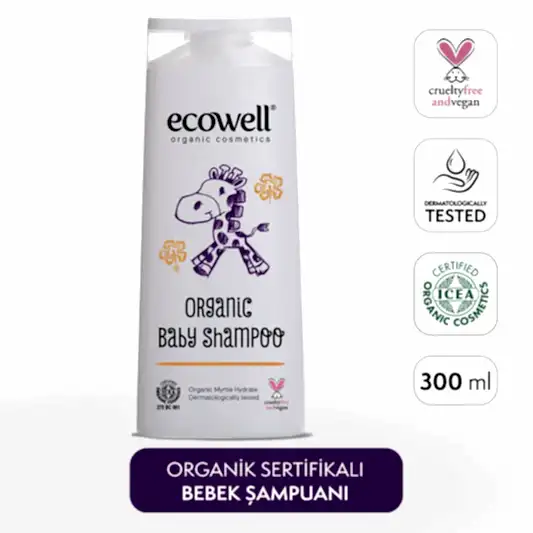 Sertifikalı Organik Bebek Şampuanı - 300 ml