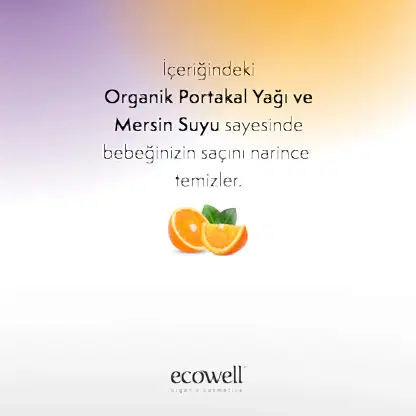 Sertifikalı Organik Bebek Şampuanı - 300 ml