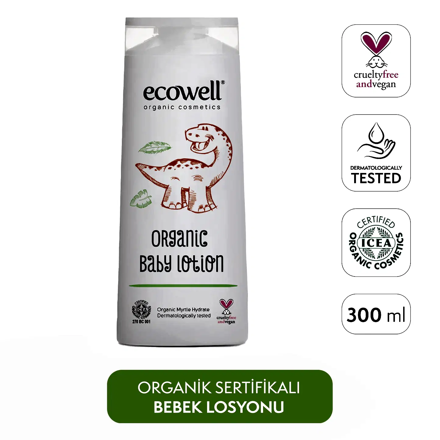 Sertifikalı Organik Bebek Losyonu - 300 ml