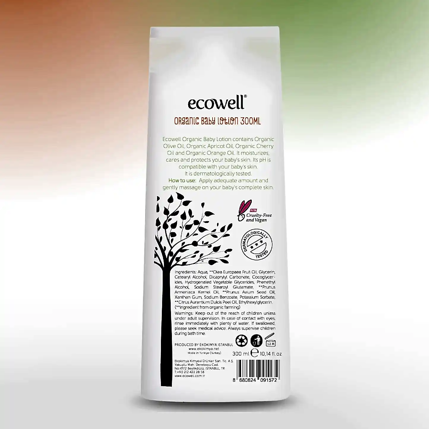 Sertifikalı Organik Bebek Losyonu - 300 ml