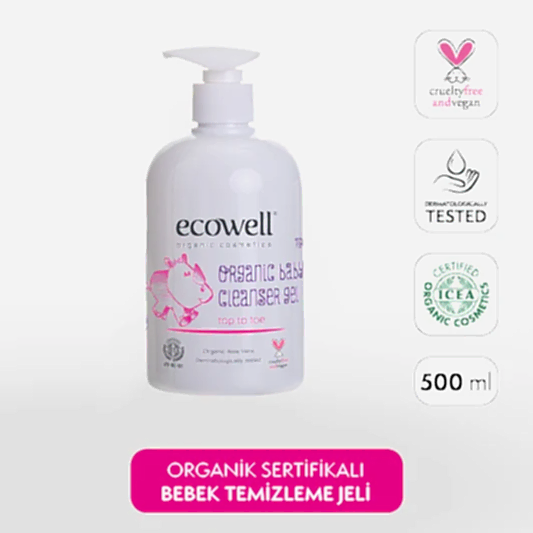 Sertifikalı Organik Bebek Temizleme Jeli - 500 ml