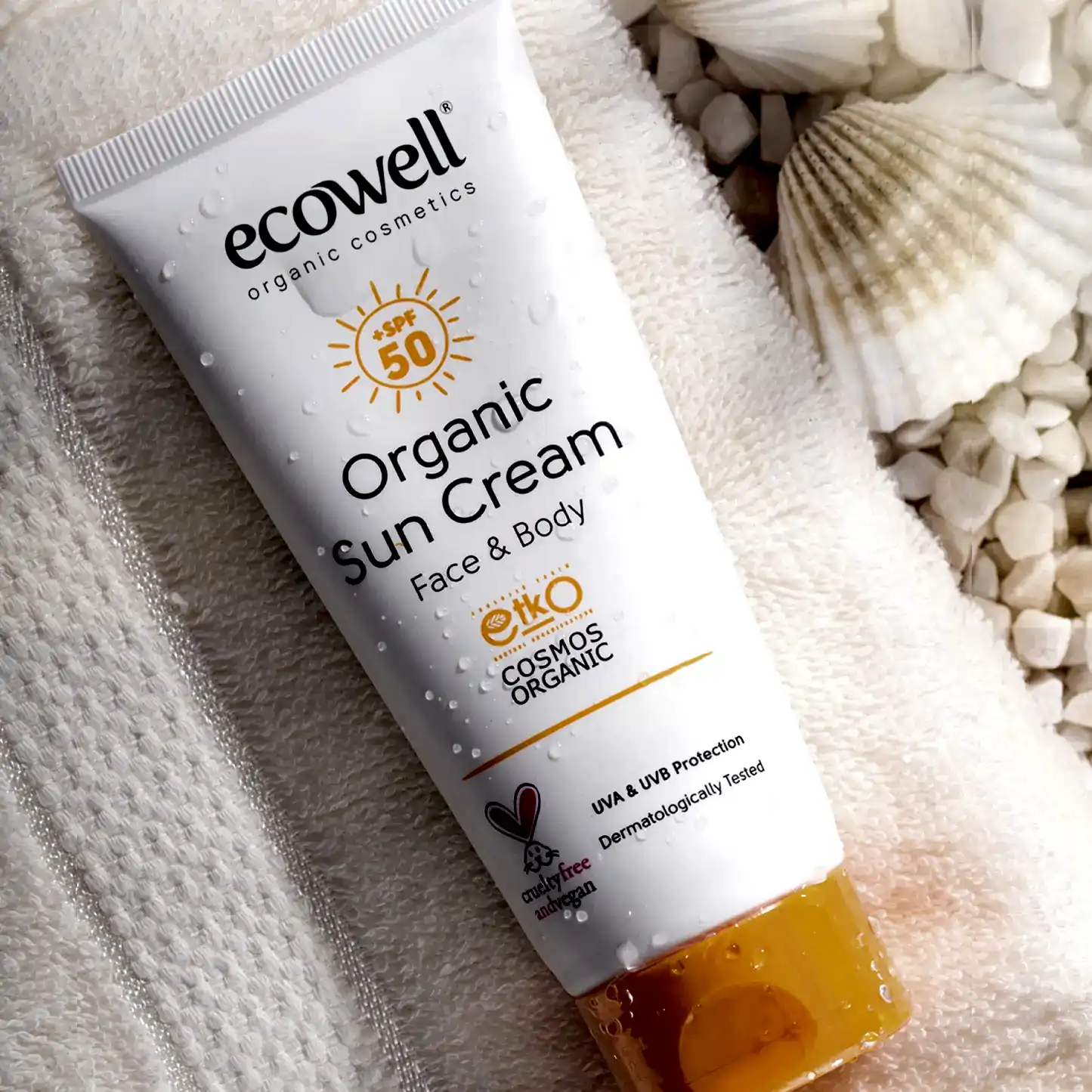 Sertifikalı Organik Güneş Kremi SPF 50 - 110 gr