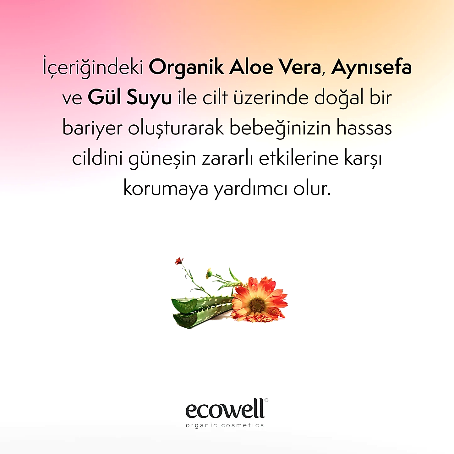 Sertifikalı Organik Bebek Güneş Kremi SPF 50 - 110 gr