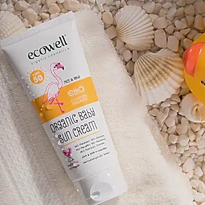 Sertifikalı Organik Bebek Güneş Kremi SPF 50 - 110 gr