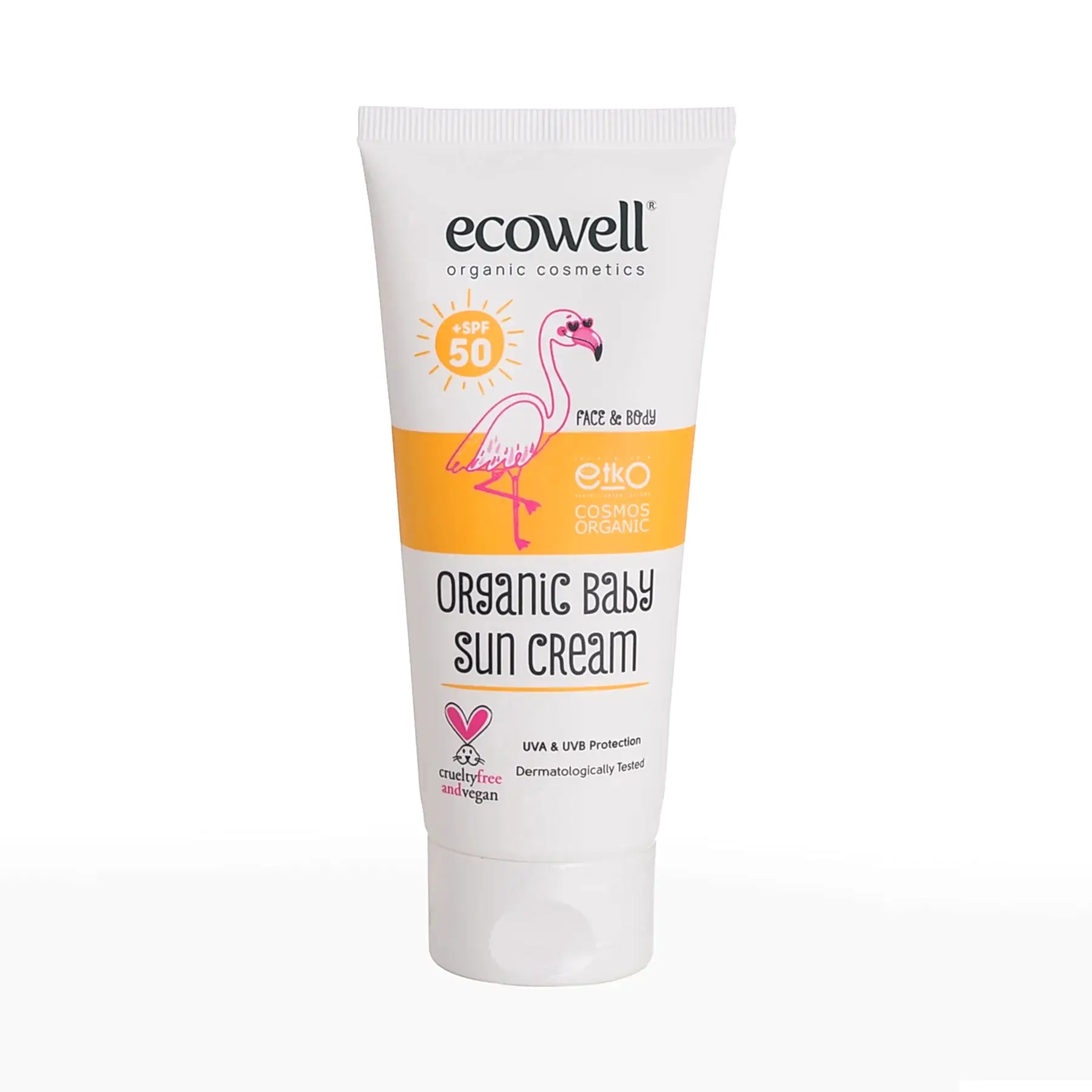 Sertifikalı Organik Bebek Güneş Kremi SPF 50 - 110 gr