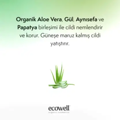 Sertifikalı Organik Aloe Vera Jel - 200 ml