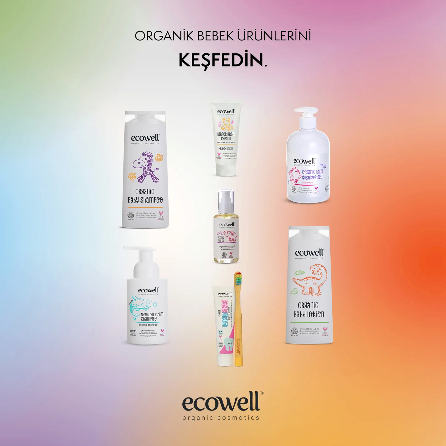 Sertifikalı Organik Bebek Şampuanı - 300 ml